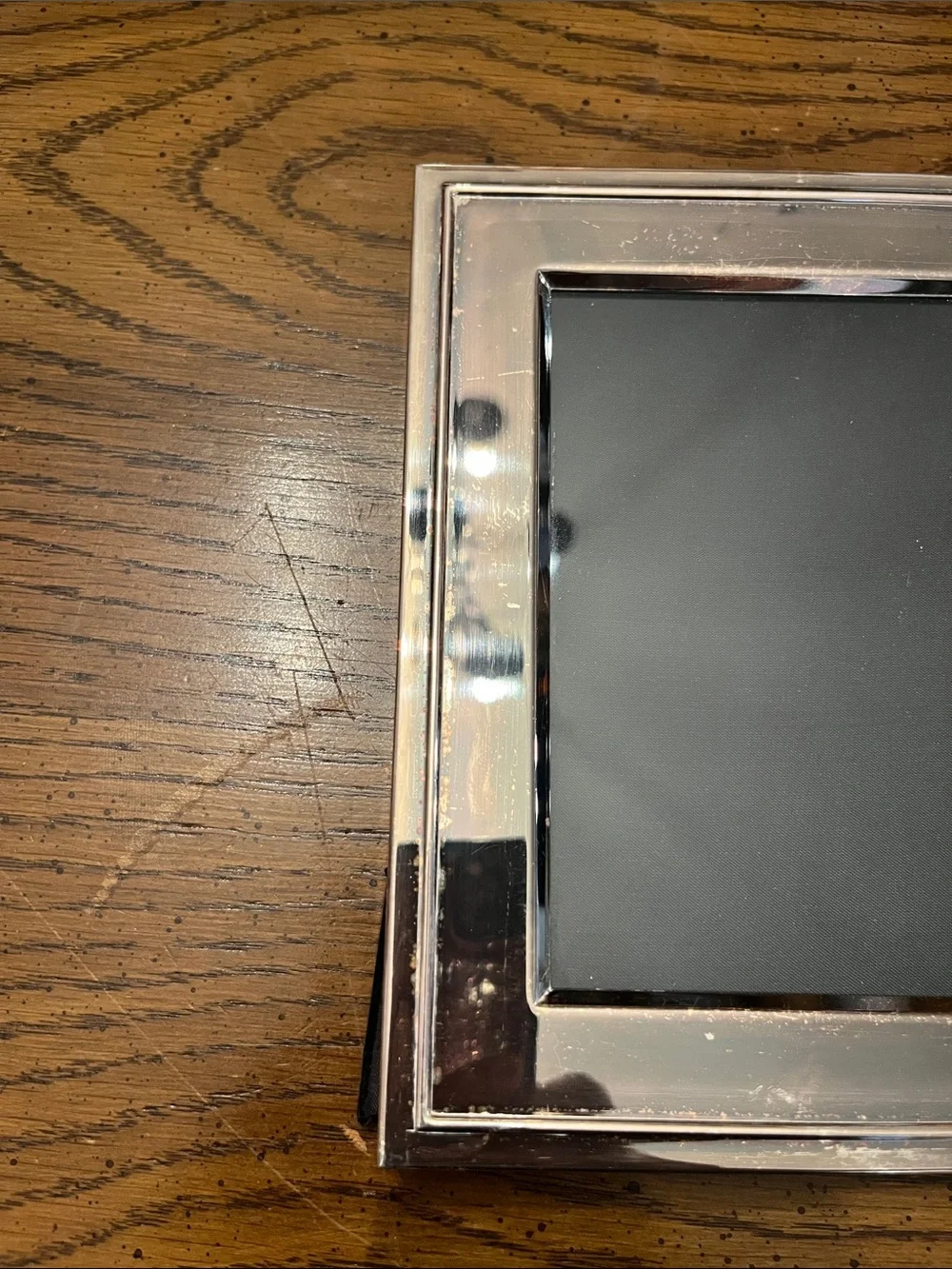 Waterford 3 x 5 silver photo frame